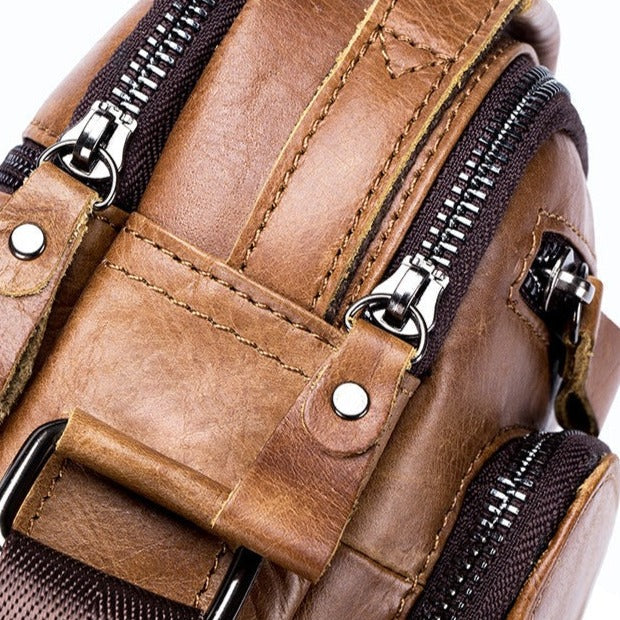 Small Genuine Leather Men’s Bag