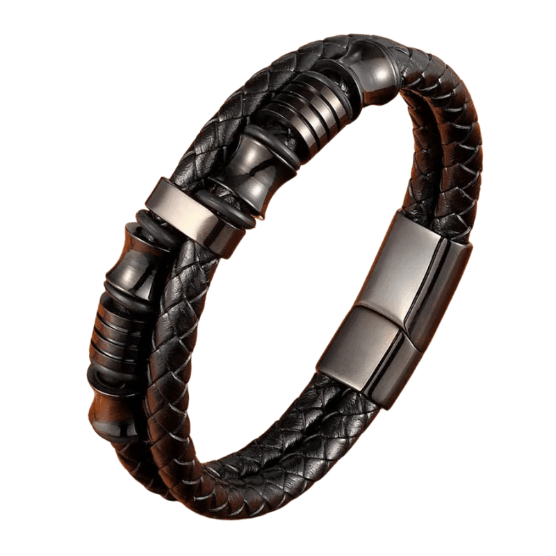 Style Premium Leather Men’s Bracelet
