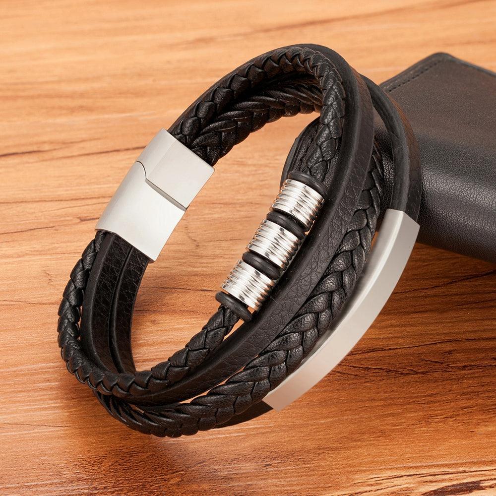 Style Wallet Leather Men’s Bracelet