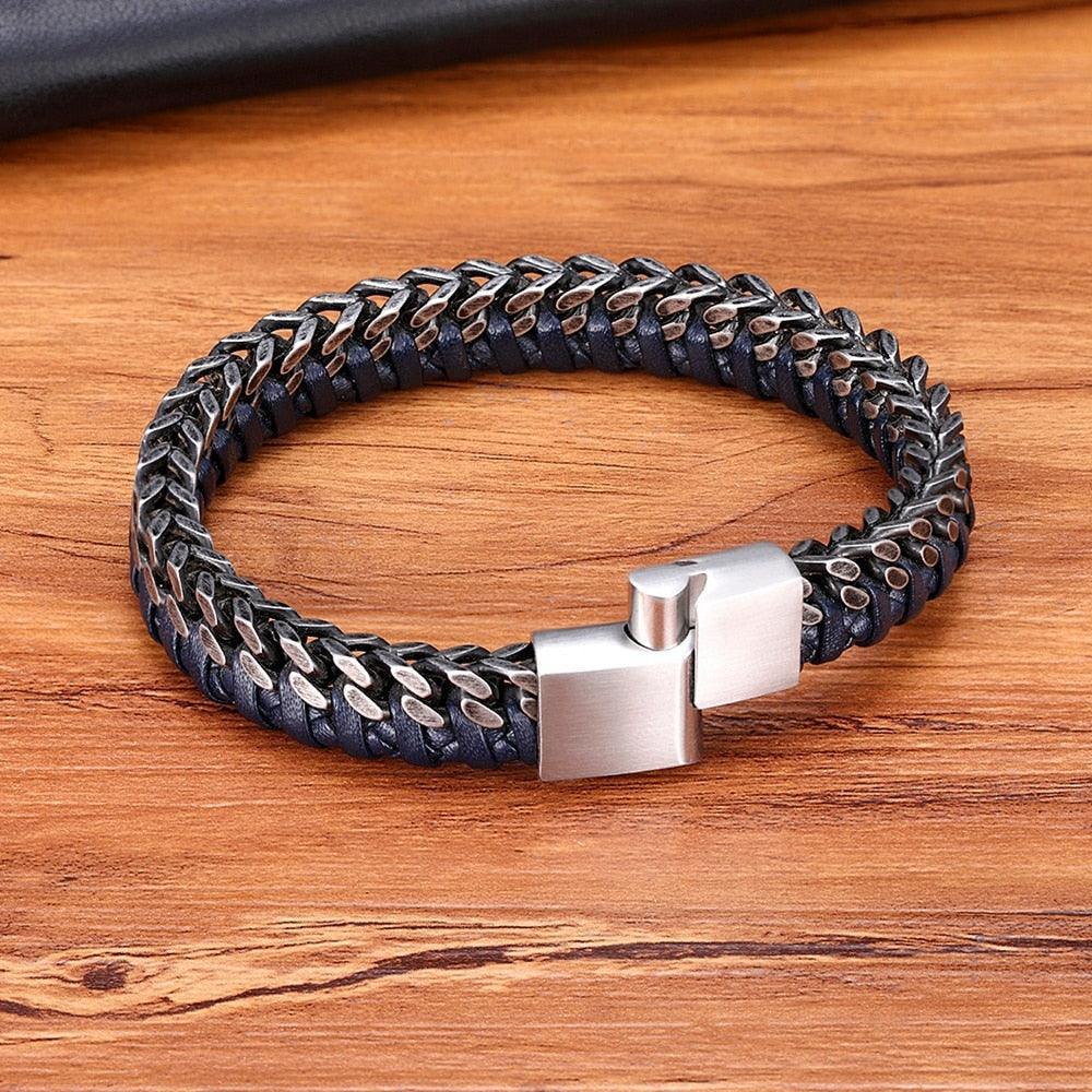 Union Leather Men’s Bracelet