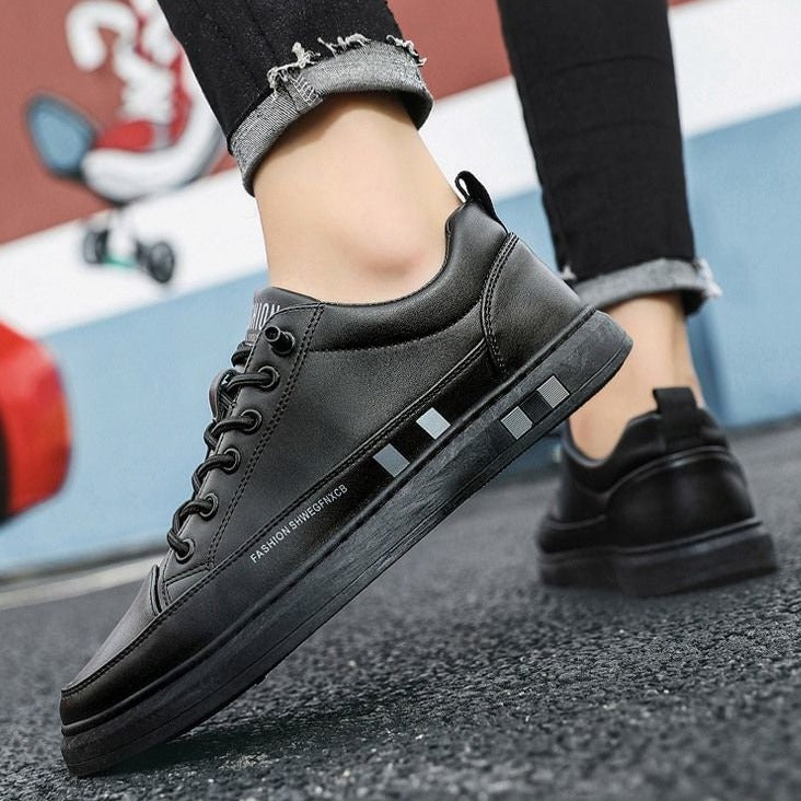 Apex Fashion Leather Sneakers