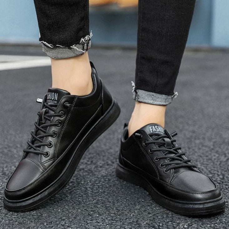Apex Fashion Leather Sneakers