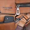 Waterproof Small Leather Men’s Bag