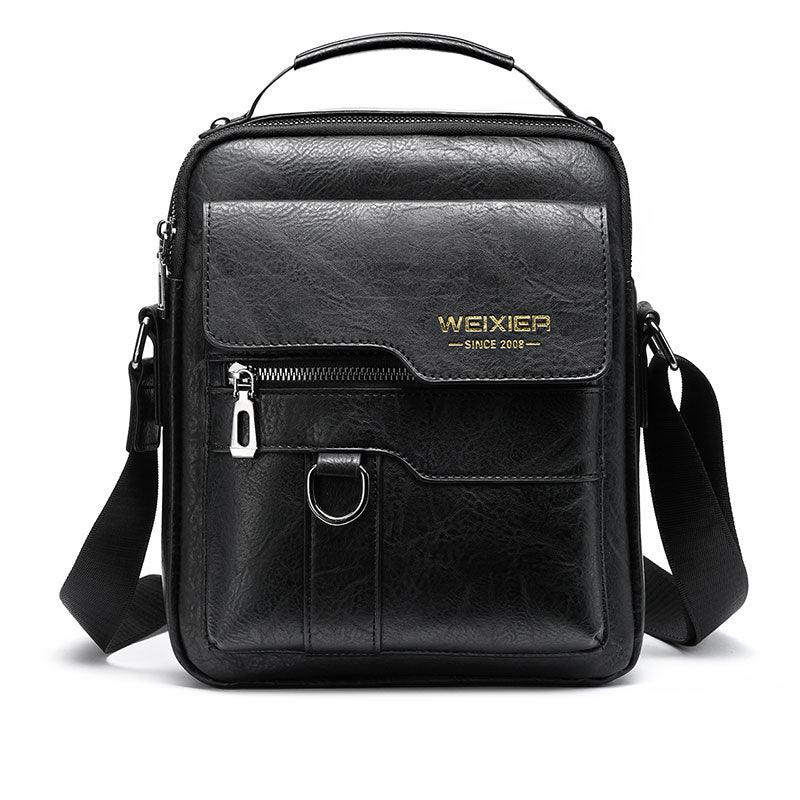 Waterproof Small Leather Men’s Bag