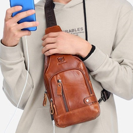 Genuine Leather Men’s Bag