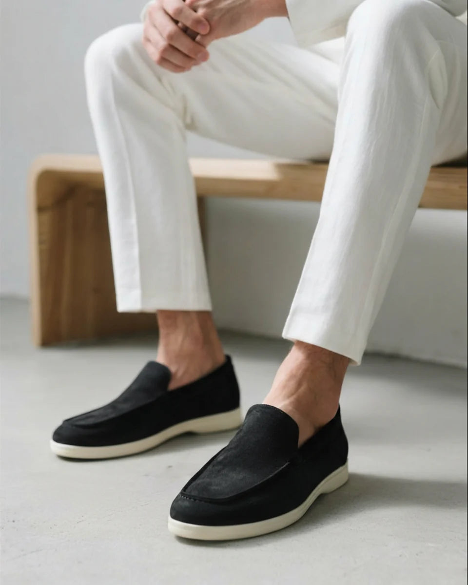 Elvor Suede Loafers