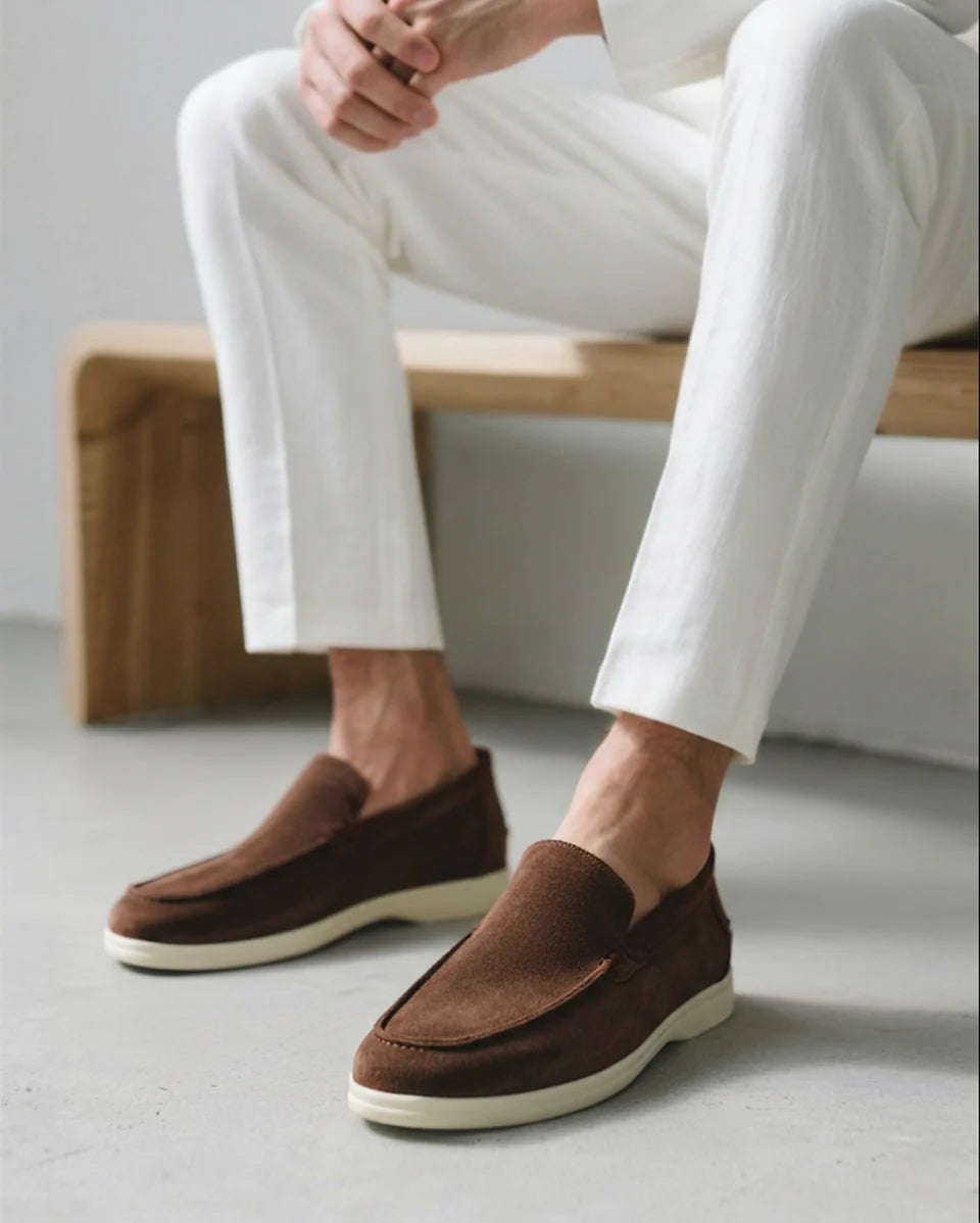 Elvor Suede Loafers