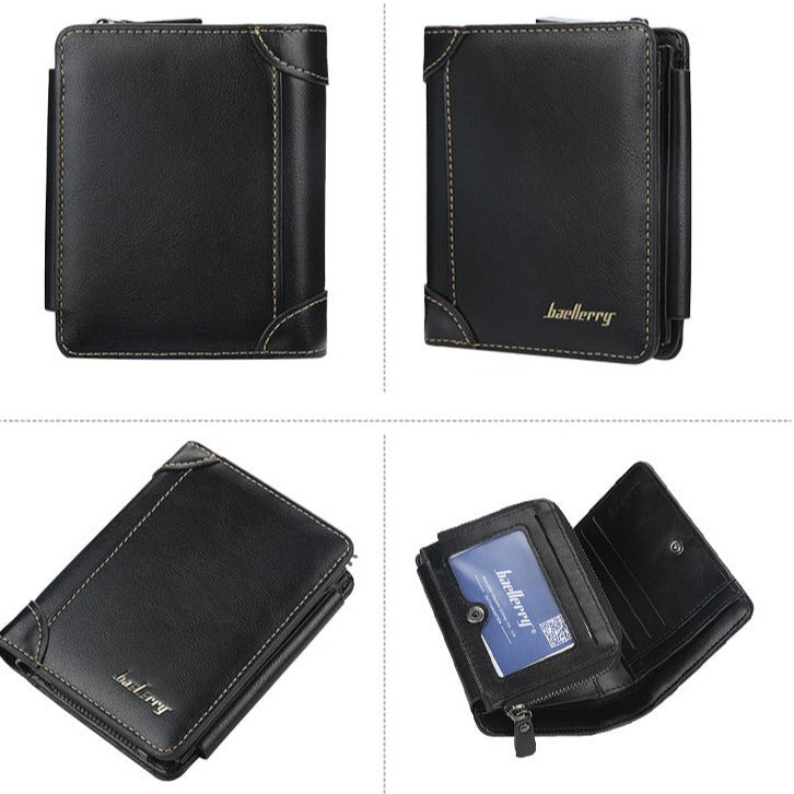 Vintage Classic Leather Men’s Wallet