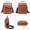 Waterproof Small Leather Men’s Bag