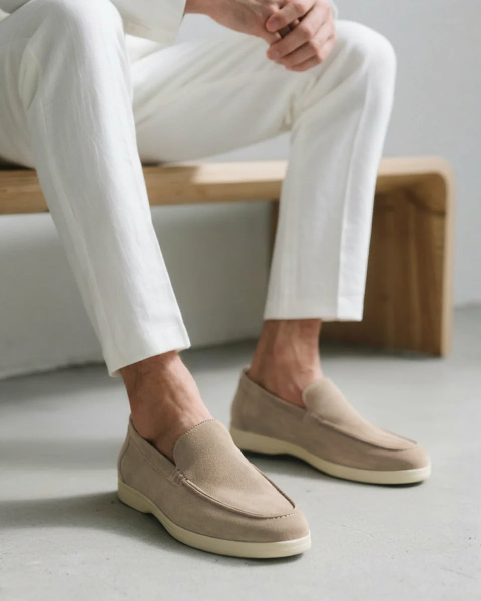 Elvor Suede Loafers