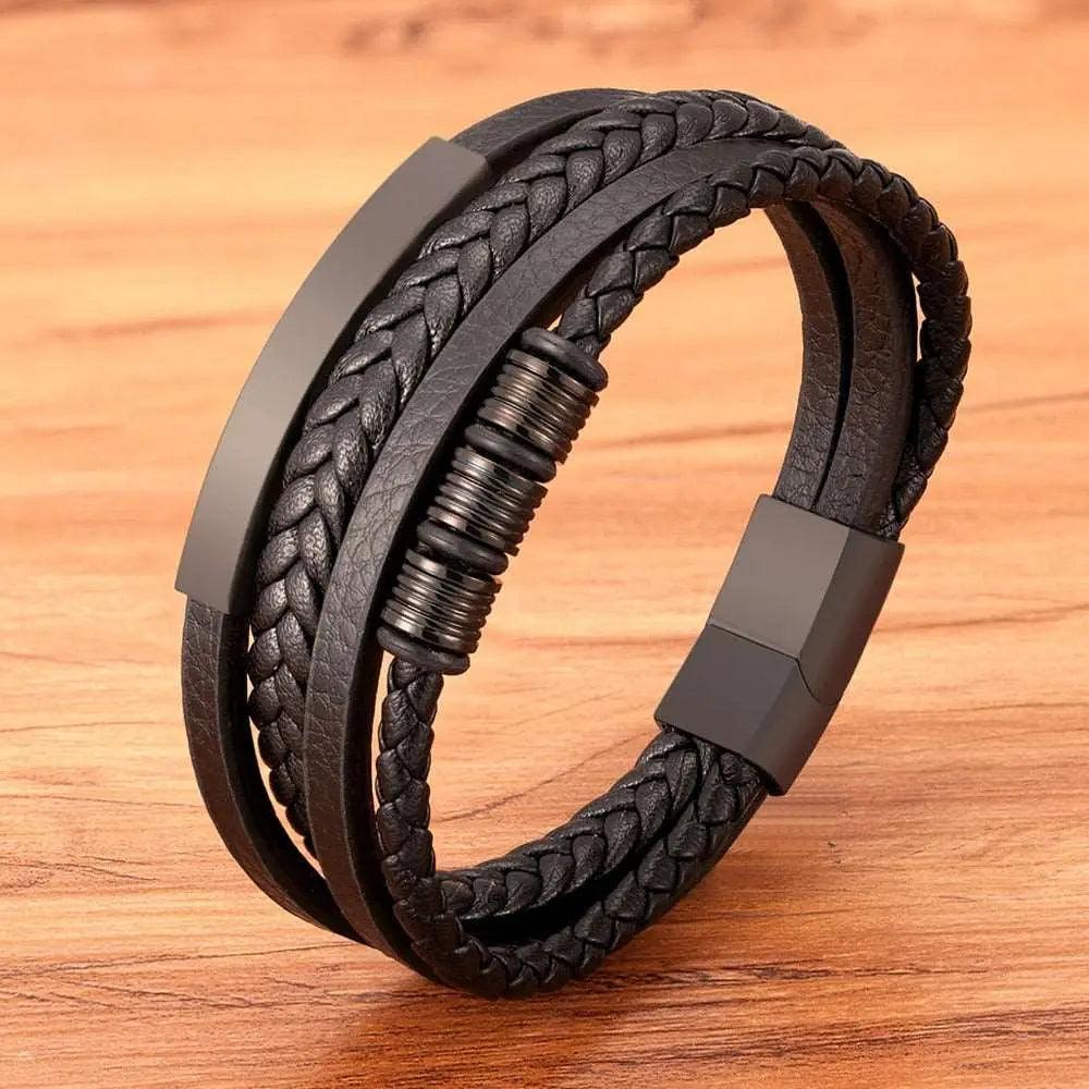 Style Wallet Leather Men’s Bracelet